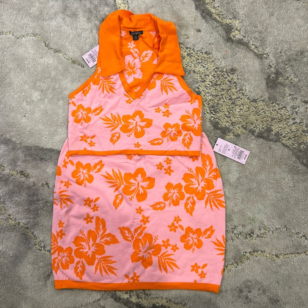 New Wild Fable Matching Skirt and Crop Set